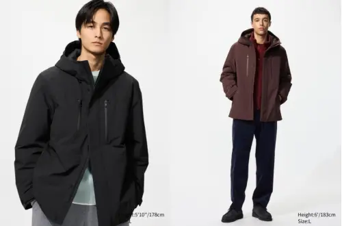 ▲網友推薦UNIQLO「Hybrid羽絨連帽外套」不厚重，但防風效果驚人。（圖／UNIQLO官網uniqlo.com/tw/）