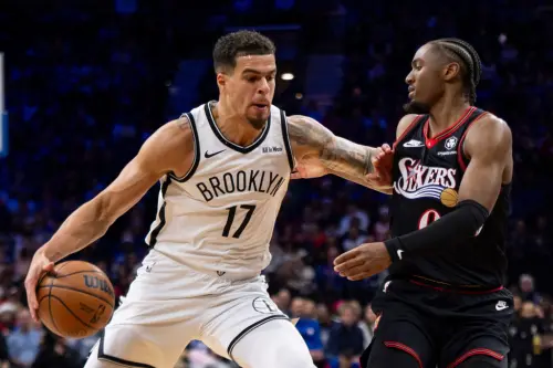 ▲小波特在籃網本季有更多持球進攻任務，38.2%的出手來自持球2秒以上。雖然效率略降，但整體仍有47%投籃命中率。（圖／美聯社／達志影像）