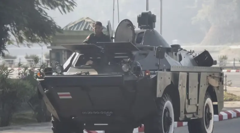 ▲緬甸軍政府推動分階段選舉，引發外界對公平性的高度質疑。（圖／路透社／達志影像）