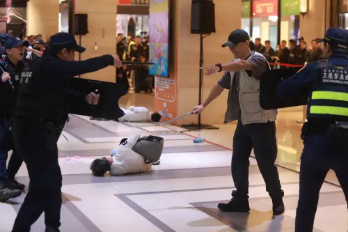 戒備跨年！ 北捷市府站無差別危安事件實兵演練　蔣萬安坐鎮督軍
