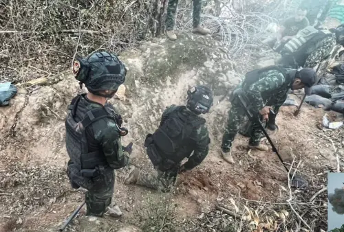 ▲柬埔寨與泰國邊境衝突持續升溫，雙方在談判期間仍互控對方升高軍事行動。（圖／翻攝自Bangkok Post）