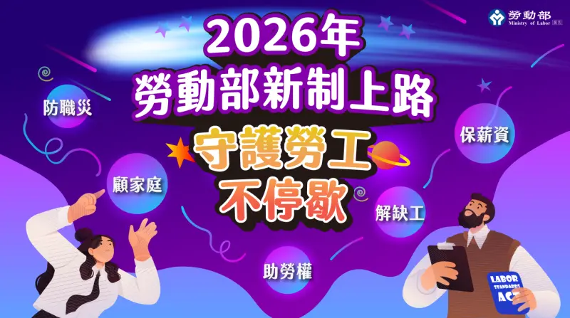 最低工資29500、病假10天內不得秋後算帳　2026勞動新制一次搞懂