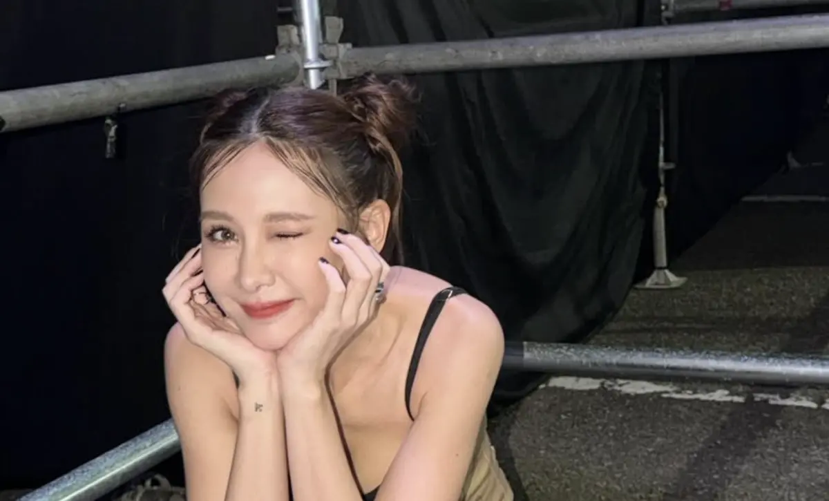 ▲安心亞（如圖）和阿Ken個性水火不容，但她也不把話說死，喊話阿Ken可以加入競爭行列。（圖／翻攝自IG@xinya_an）