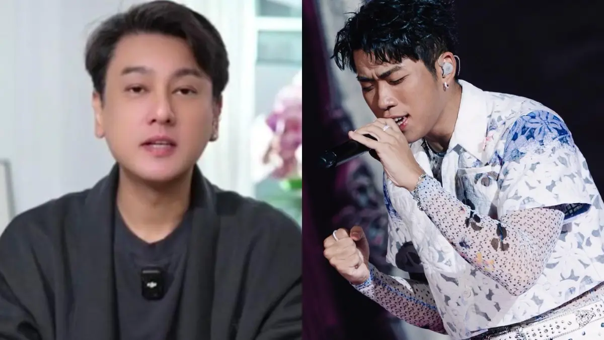 ▲演藝圈「公道伯」孫德榮今針對朱孝天（圖左）與王ADEN（圖右）近來的風波，在社群上做出評論，認為觀眾就是藝人的衣食父母，自己都無法娛樂自己，表演又怎麼會好看呢？開砲兩人最好現在就從演藝圈消失。（圖／朱孝天微博、王ADEN臉書）