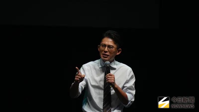 ▲民眾黨主席黃國昌在新莊舉辦造勢活動。（圖／記者呂炯昌攝，2025,12,27）