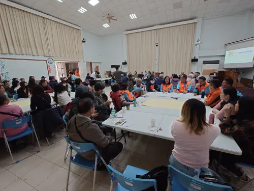 ▲增第一線應變力！6成村里長投入防災士培訓。（圖／內政部）