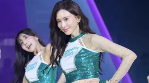 51歲林志玲轉行啦啦隊！中空辣跳少女時代〈Oh!〉　S級身材掀暴動
