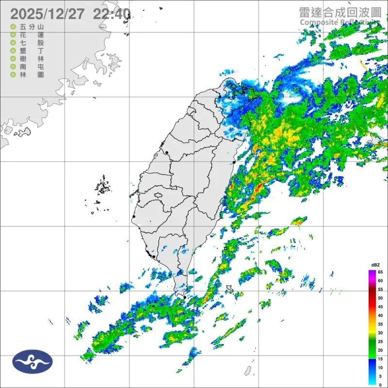 快訊／基隆北海岸大雨特報！今晚下到周日上午　北台灣將雨中跨年