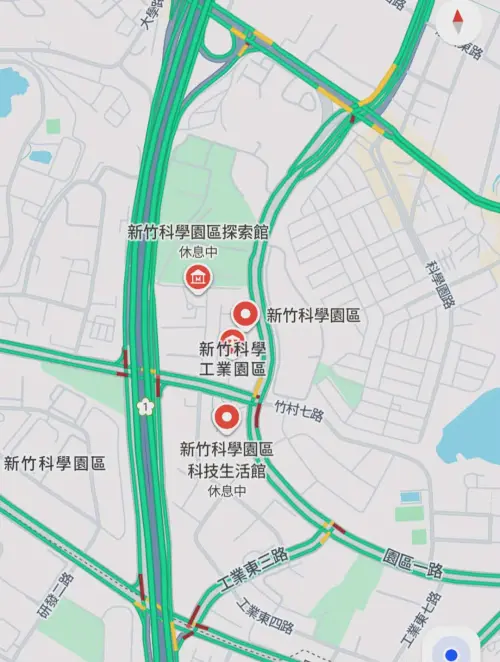 《台積心靈捕手》響不停！工程師夜未眠　竹科道路紅通通
