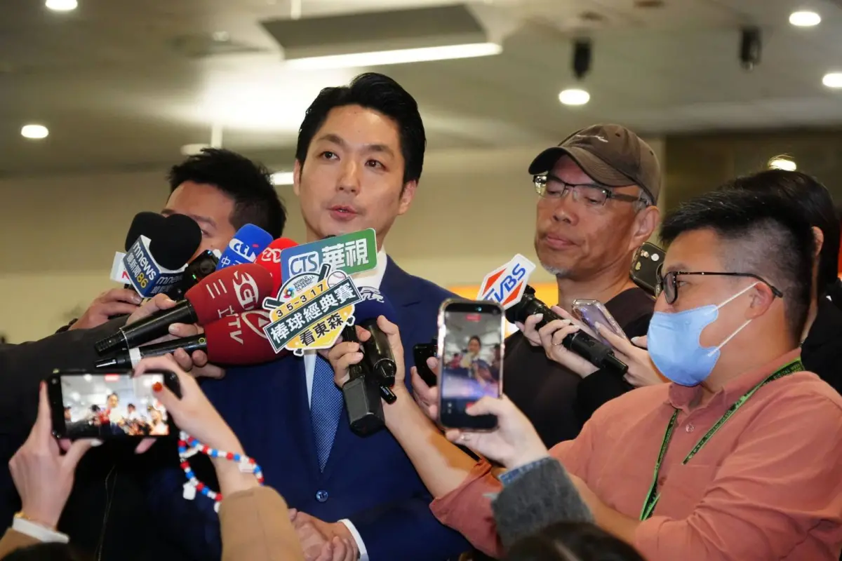 ▲台北市長蔣萬安啟程前往上海參加雙城論壇。（圖／北市府提供）