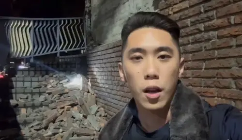 7.0強震震碎新莊陸橋！陳世軒怒轟：工務局3天前才說無安全疑慮
