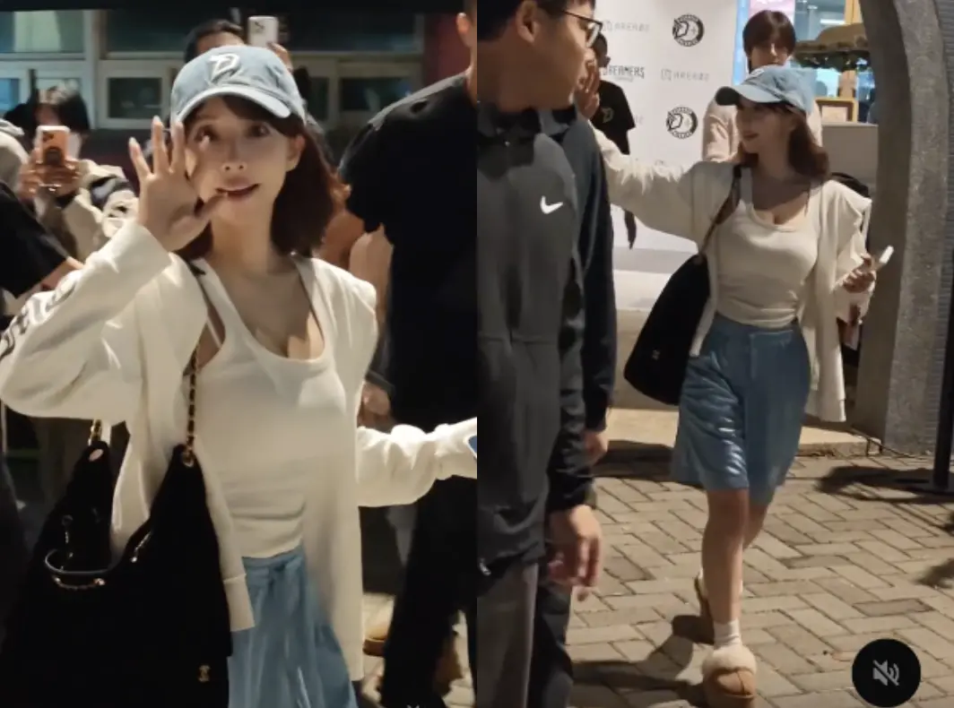 ▲日本女星三上悠亞（如圖）昨（27）日迎來首場職籃夢想家應援賽事，下班後她換上一身私服，上半身穿著白色背心、外套，在低溫中看上去有些單薄，還好不少熱情粉絲陪伴，十分暖心。（圖／翻攝自Threads＠chiu616919）