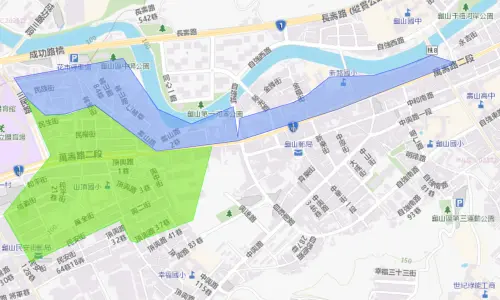 ▲桃園市桃園區、龜山區12月29日停水影響範圍。（圖／台灣自來水公司water.gov.tw/）