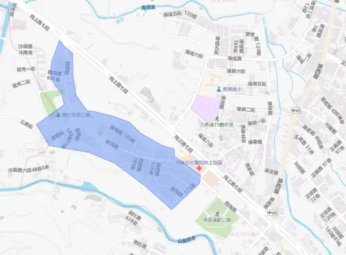 ▲台中市12月29日停水影響範圍。（圖／台灣自來水公司water.gov.tw/）