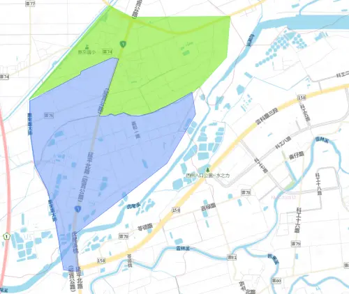 ▲雲林縣12月29日停水影響範圍。（圖／台灣自來水公司water.gov.tw/）