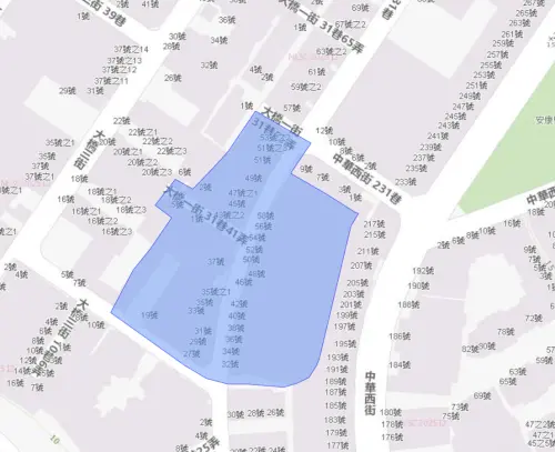 ▲台南市12月29日停水影響範圍。（圖／台灣自來水公司water.gov.tw/）