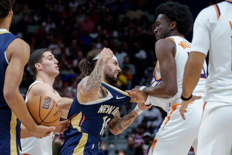 NBA／太陽、鵜鶘全武行！湖人棄將很能打　洛城球迷：怎麼不要他