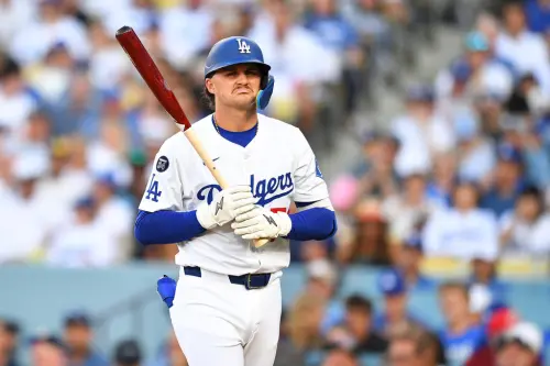 ▲道奇24歲潛力內野手弗里蘭（Alex Freeland），準備接班新世代，但因為主力還是很能打，表現機會受到壓縮。（圖／美聯社／達志影像）