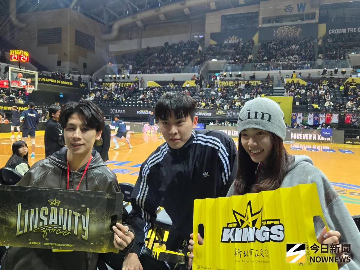 ▲在奧運拿過獎牌的林郁婷、羅嘉翎則對於林書豪用頭腦打球的聰明球風印象深刻。（圖／記者黃建霖攝）