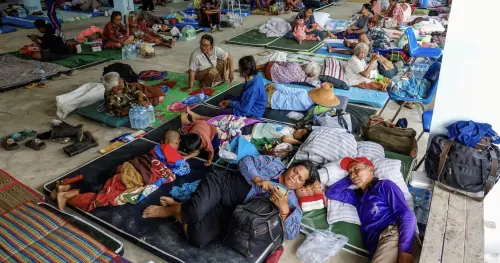 ▲泰柬停火協議生效，邊境村民終於能結束臨時安置的生活。（圖／翻攝自The Thaiger）