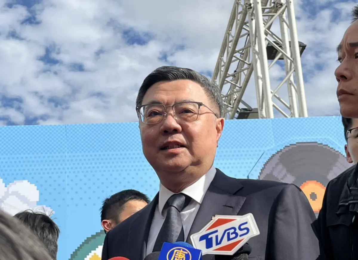 ▲對於解放軍宣布圍台軍演，卓榮泰表示中華民國嚴厲要求中共停止所有演習。（圖／記者張乃文攝，2025.12.19）