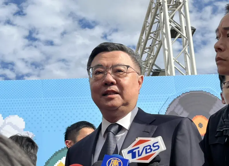 ▲對於解放軍宣布圍台軍演，卓榮泰表示中華民國嚴厲要求中共停止所有演習。（圖／記者張乃文攝，2025.12.19）