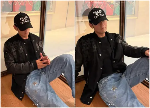 ▲周杰倫穿牛仔褲坐地上！天王帥照曝光　粉絲看傻：這件要600多萬（圖／周杰倫IG@jaychou）