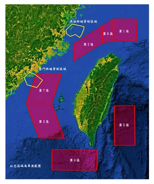 明逾10萬旅客受影響！中共軍演擾航空　金馬航路完全受阻
