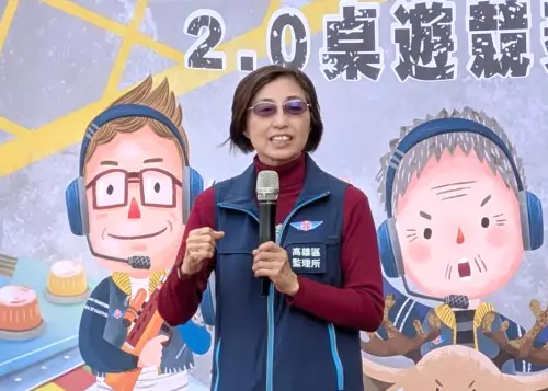 ▲公路局高雄區監理所所長馮靜滿致詞。(圖／高雄區監理所提供)