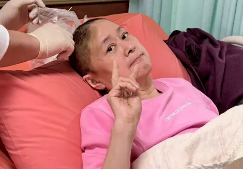 ▲快訊／60歲王月撞到頭緊急開顱！取出血塊昏迷5天：少部分頭蓋骨（圖／王月臉書）