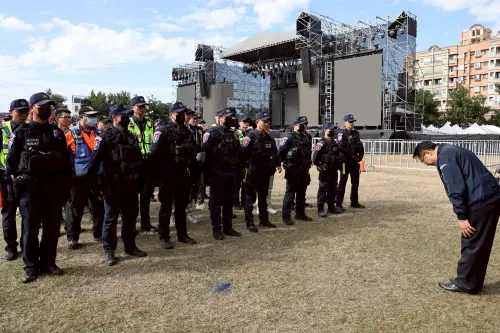 跨年超逼真維安演練　黃偉哲：做最好準備確保市民安全
