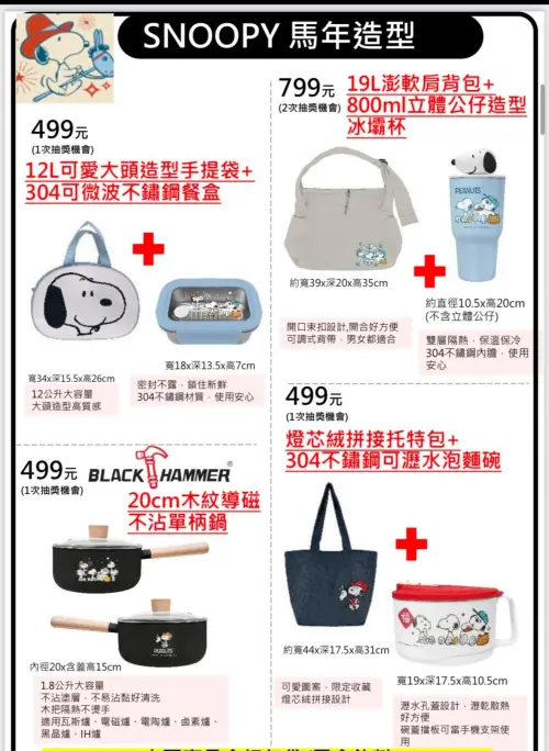 ▲7-11春節福袋，聯名熱門IP咖波款