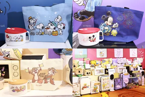 ▲7-11春節福袋，燈芯絨拼接托特包+304 不鏽鋼可瀝水泡麵碗+紅包袋。（圖／記者吳翊緁攝）