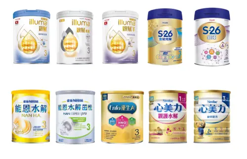 ▲奶粉排名 （圖／NOWNEWS）