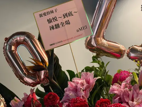 ▲張惠妹祝福蔡依林演唱會愉悅到底，辣翻全場。（圖／記者李欣恬攝影）