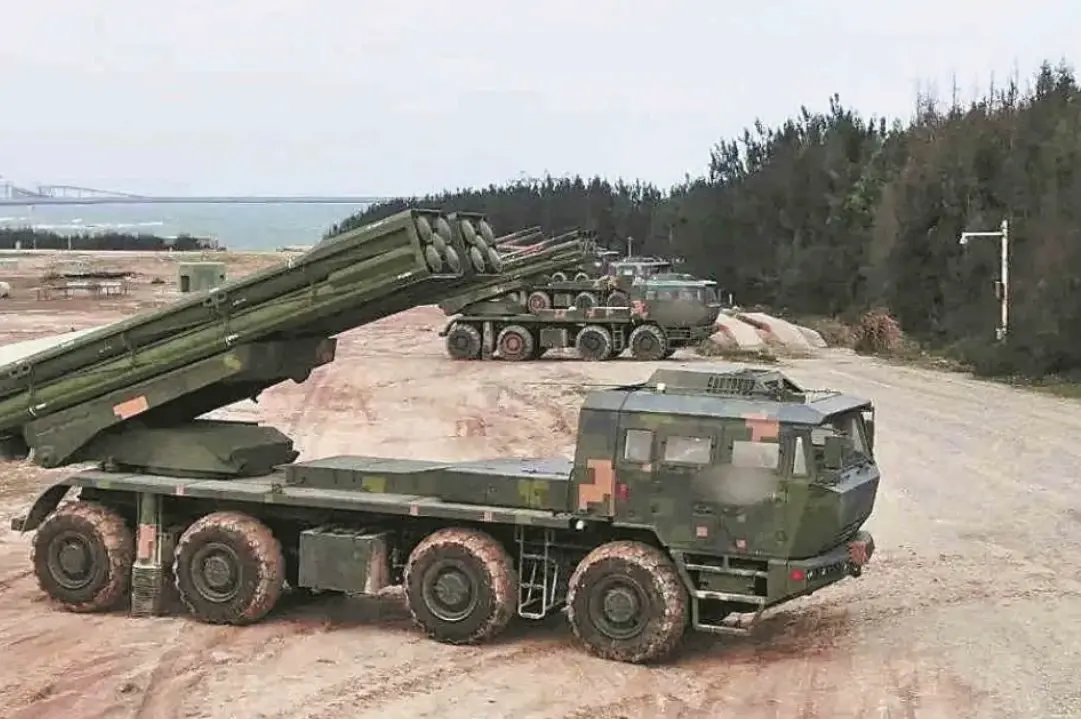 ▲ 中國PCH-191箱式火箭炮。（圖／中國國防部）