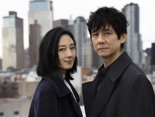 ▲西島秀俊（右）與桂綸鎂（左）在《最親愛的陌生人》中飆戲，精彩可期。（圖／甲上娛樂提供）