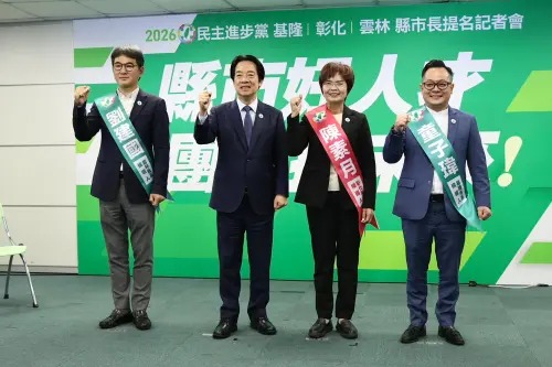 影／提童子瑋戰基隆、陳素月選彰化、他拚雲林！賴清德曝3人特質
