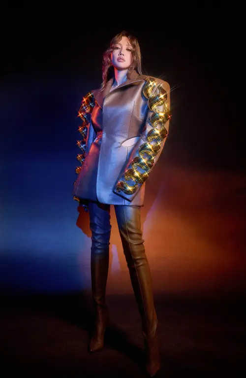 ▲A-Lin（如圖）回台東唱跨年演唱會，一看到海她就知道回家了。（圖／台東縣政府提供）