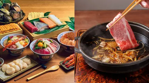 ▲豊漁餐飲集團旗下兩品牌 「牛喜壽喜燒水炊鍋」與「長浜魚屋」宣布，即日起進駐台北101的B1美食街。（圖／豊漁餐飲集團提供 www.instagram.com/happycowpot/）