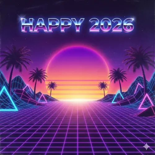 ▲2026元旦祝福圖下載，《NOWNEWS》祝讀者元旦快樂平安。（圖／AI生成）