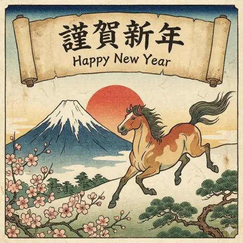 ▲2026元旦祝福圖下載，《NOWNEWS》祝讀者元旦快樂平安。（圖／AI生成）