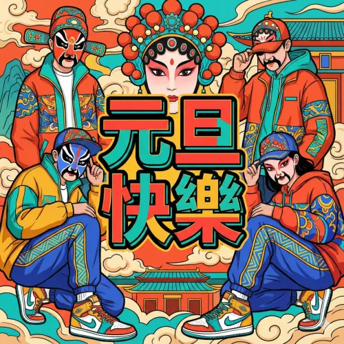 ▲2026元旦祝福圖下載，《NOWNEWS》祝讀者元旦快樂平安。（圖／AI生成）