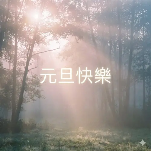 ▲2026元旦祝福圖下載，《NOWNEWS》祝讀者元旦快樂平安。（圖／AI生成）