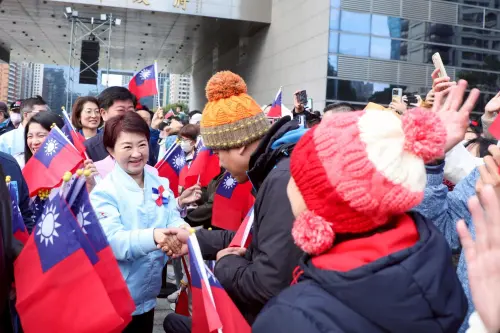 ▲中市元旦升旗典禮吸引近兩萬民眾參與(圖／新聞局提供2026.1.1)
