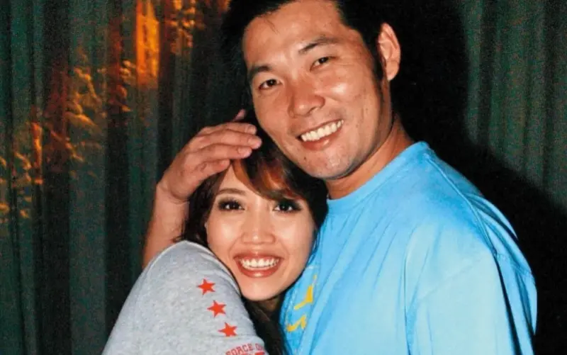 ▲A-Lin（左）老公是職棒球星黃甘霖（右），他也是副總統蕭美琴的偶像，當初靠著一句「小心我盜走了你的心」成功追到女神。（圖／翻攝自南方都市報）