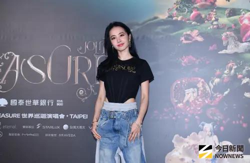 ▲蔡依林（如圖）。（圖／記者林柏年攝影）