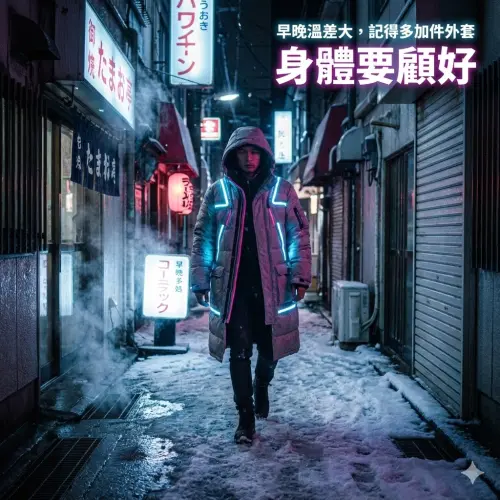 ▲2026寒流來襲，《NOWNEWS》寒流問候圖免費下載，關心讀者健康平安。（圖／AI生成）