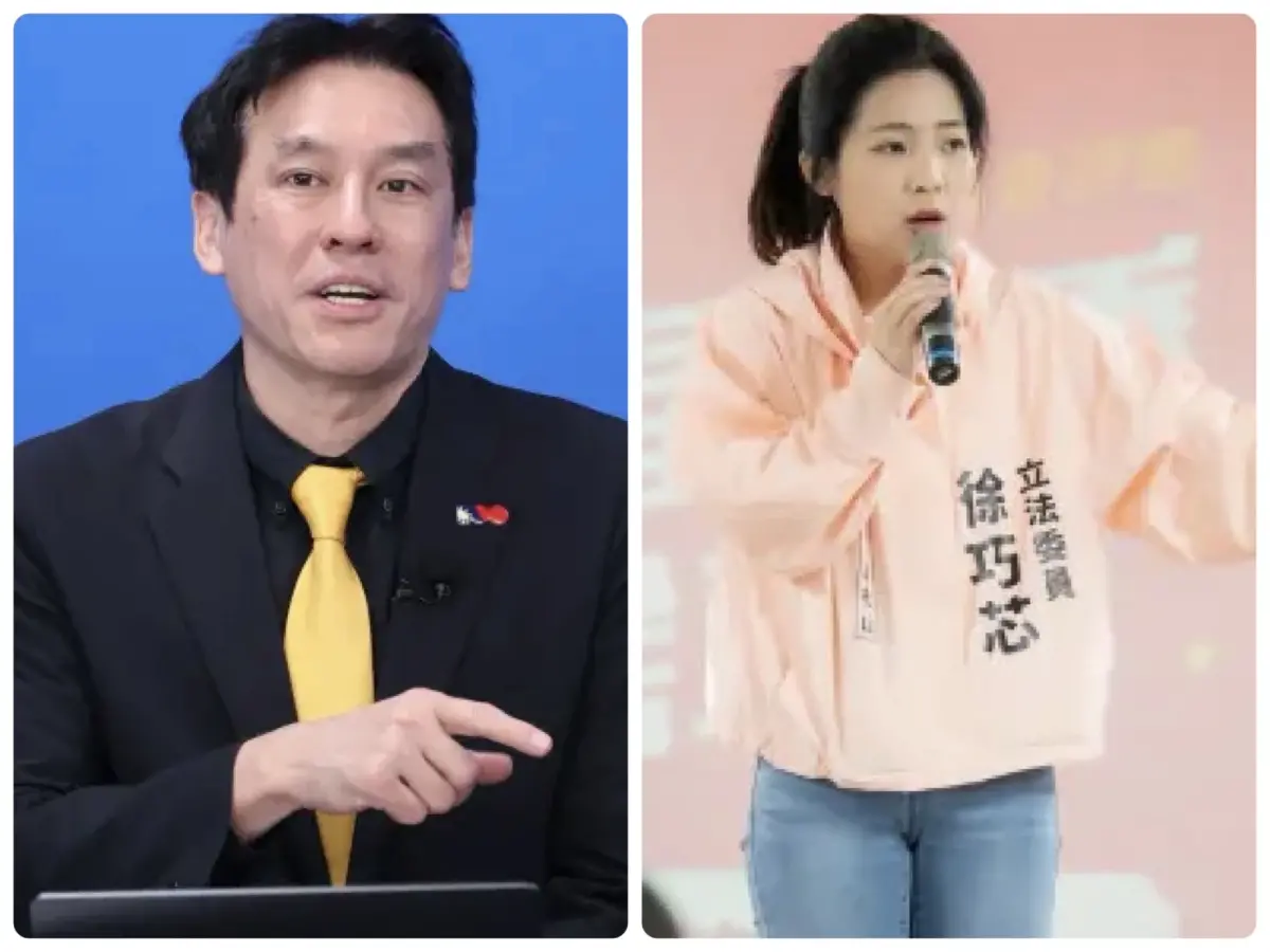 ▲1.25兆軍購案卡關！黃暐瀚喊快排案嚴審，徐巧芯火大嗆：空白授權。（圖／左：記者陳明安攝影，右：翻攝徐巧芯臉書）