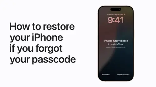 ▲iPhone密碼忘記了該怎麼辦？官方教自救法。（圖／翻攝官網）